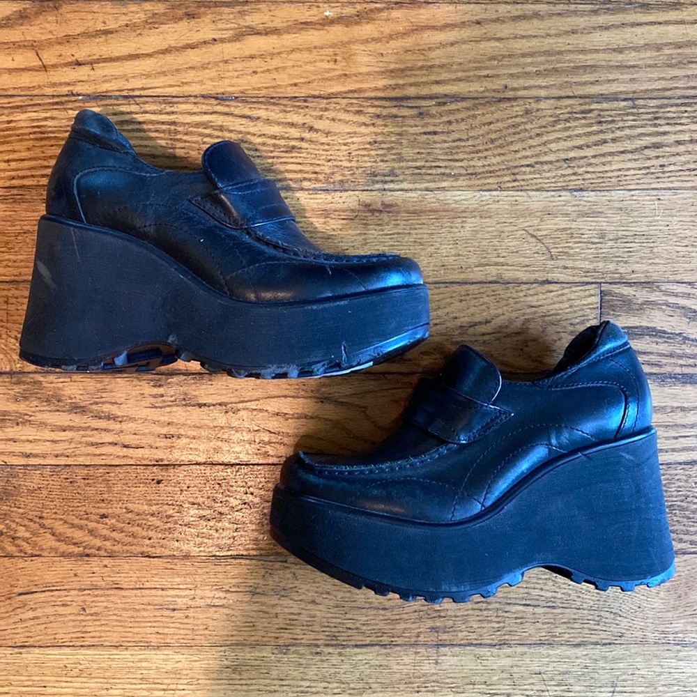Vintage Steve Madden Platform Loafers 5.5